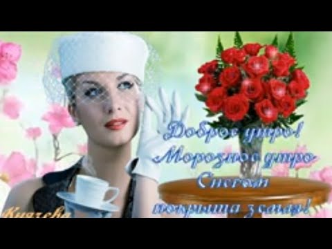 Доброе Утро! Хорошего Дня! Хочу Пожелать Прекрасного Настроения! С Добрым Зимним Морозным Утром!