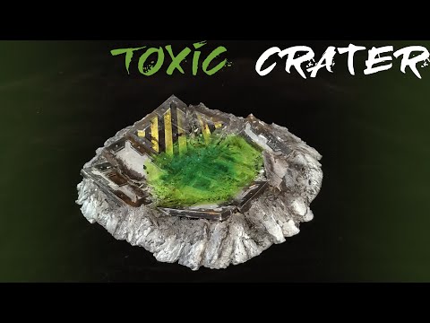 Terrain Tutorial - Toxic Crater - Warhammer 40K, Kill Team, Necromunda