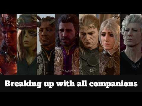 Breaking up with companions so you don't have to | BG3