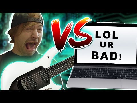 Real Guitarist VS Computer Guitar