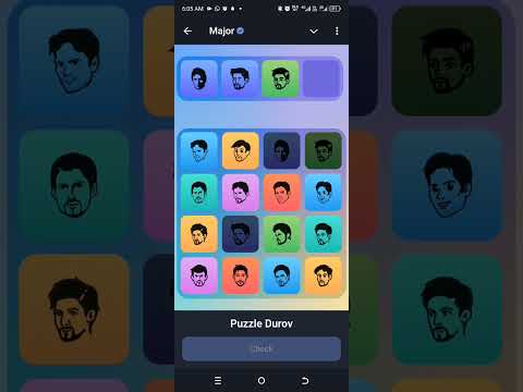 22 October- Major Puzzle Durov Solved Today #airdrop #major #play2earngame #telegram