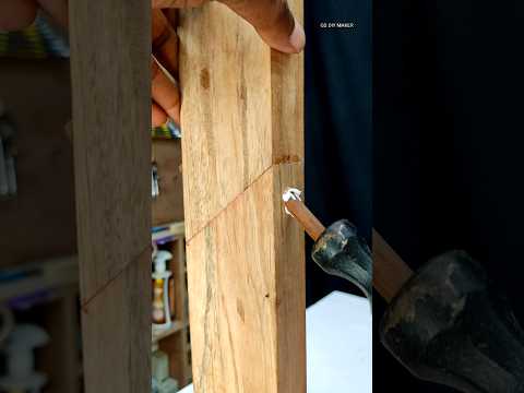 Perfect Straight Wood Joints #woodworking #maker #shorts