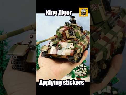 Lego WW2 King Tiger (Tiger II) #shorts #legoww2