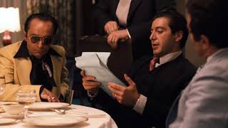 The Godfather 1 ♦ "Dont ever take sides with anyone against the family again"