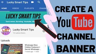 YouTube Channel Banner। Create a Youtube channel art । How to Create a Youtube channel art