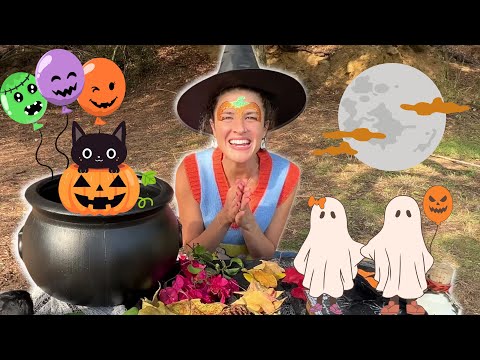 Fun Halloween Outdoor Adventure with Birdie! 👻🎃 | Play and Educational Videos for Kids