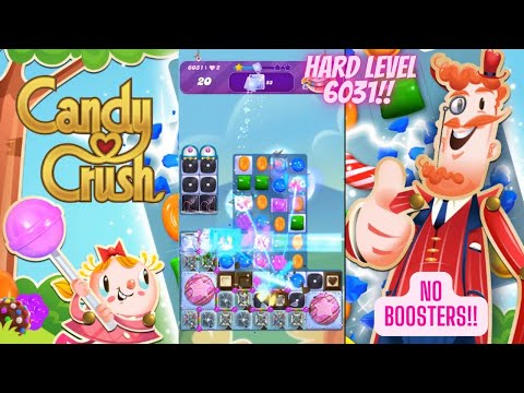 Candy Crush Saga Level 6031 | No Boosters