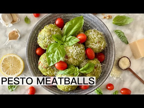 TURKEY PESTO MEATBALLS