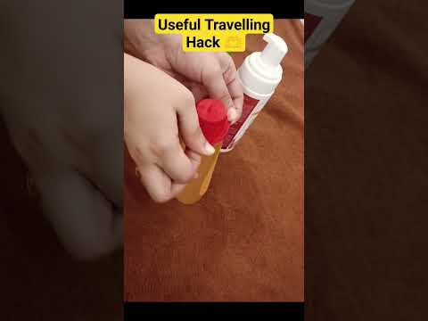 Easy 🐥 #ytshorts #trending #shortsvideo #motivational #easy #hack #balloon #traveling #bottle