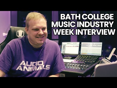 Bath College Music Industry Week Interview