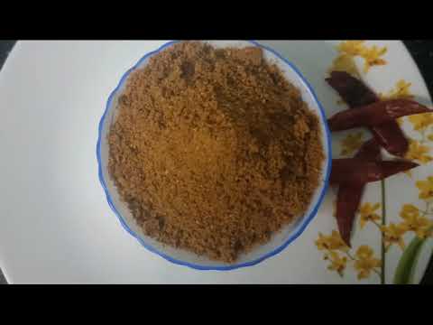 Karam podi for Idly,Dosa&upma in telugu/tasty&simple recipe 😋 Harithas Kitchen