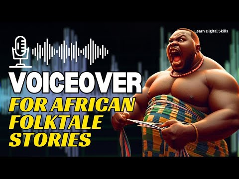 How to Edit Voiceover for African Folktale Stories | AI Tutorial