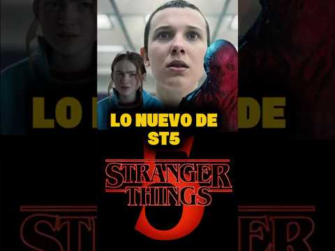 ¡STRANGER THINGS 5 lo nuevo que se sabe #strangerthings5 #strangerthings #st5 #shortsvideo#netflix