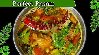 கல்யாண வீட்டு சுவையான மணக்கும் ரசம் | a perfect rasam recipe | ரசம் | south indian rasam recipe