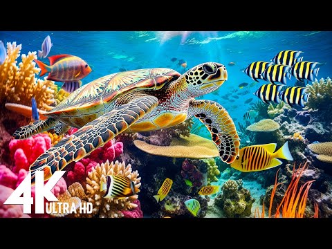 [NEW] 11HR Stunning 4K Underwater Footage-Rare & Colorful Sea Life Video, Sleep Meditation Music #10