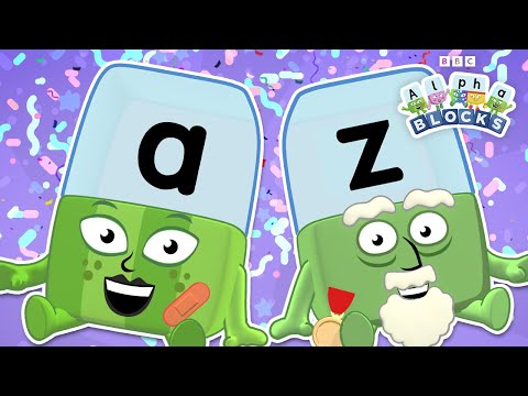 The A to Z Alphabet Song and More! 🎶 | Phonics Fun | Learn to Spell with ABC | @officialalphablocks