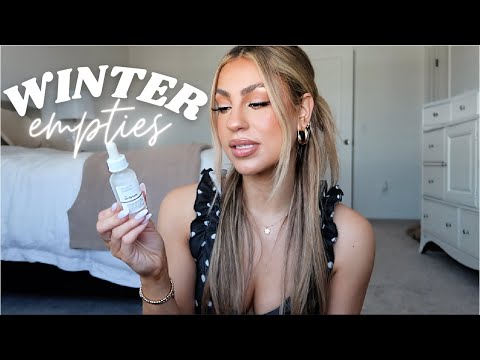 WINTER EMPTIES: Trash Used Up, Repurchasing Or Not? Makeup, Skincare, Tanning Products & More