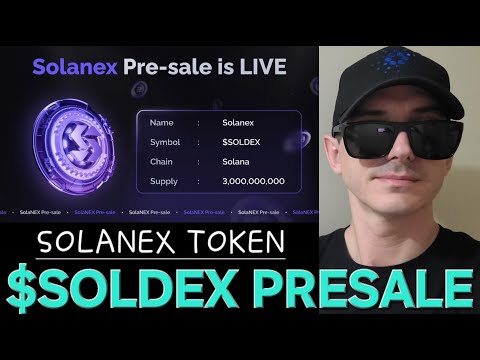 $SOLDEX - SOLANEX TOKEN PRESALE CRYPTO COIN HOW TO BUY SOLDEX BNB BSC ICO ETH SOL BLOCKCHAIN NEW USD