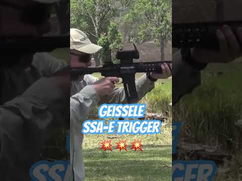 Geissele SSA-E AR15 Trigger #ozziereviews #ar15 #ruger #geissele #shooting #viralshorts #gun #guns