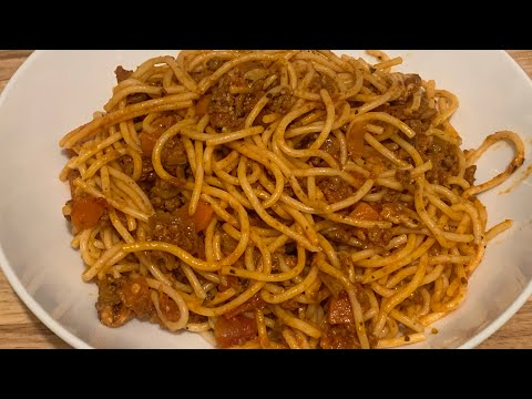 How to make spaghetti bolognese easy recipe