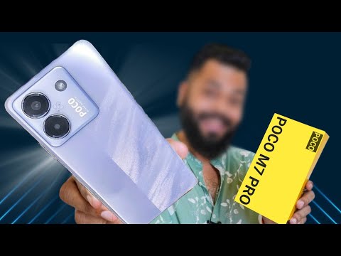 Poco M7 Pro Unboxing, review & first look