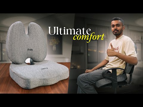 Frido Ultimate Pro Seating Combo Review: Is the Seat Cushion + Posture Corrector Worth It?