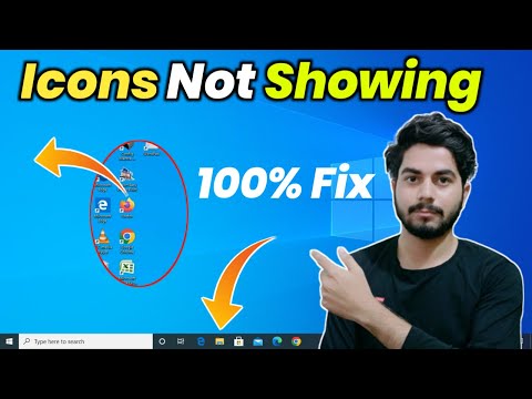 desktop icons not showing windows 10 | Windows 10 icons settings