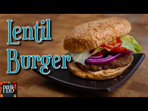 AMAZING Veggie Burger Recipe - Whole Food Plant Based Burgers!