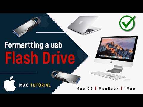 How to Format a USB Flash Drive or External Hard Drive on a Mac OS, MacBook, iMac