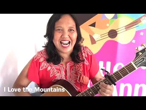 Preschool Nature Song: I Love the Mountains by Little Miss Ann VIDEO