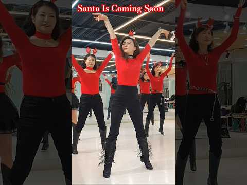 #Santa Is Coming To Town |#Christmas #Mariah Carey #line dance