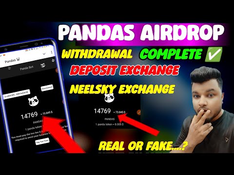 Pandas Withdrawal Neelsky Exchange l Pandas Final Day Claim End l Pandas Onchain Claim Live