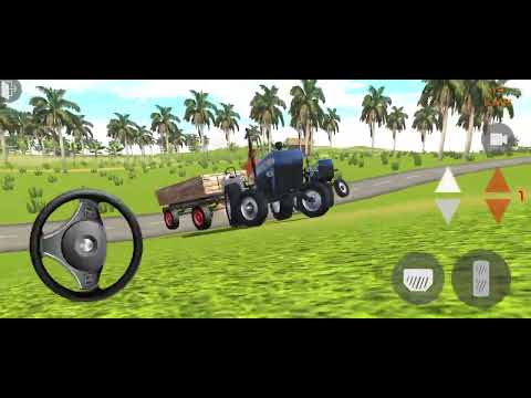 Indian Tractor driving 3d android game play video || tractor game #gameplay