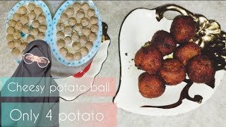 If you have four potatoes than make this crunchy potato balls by  #amfoodies