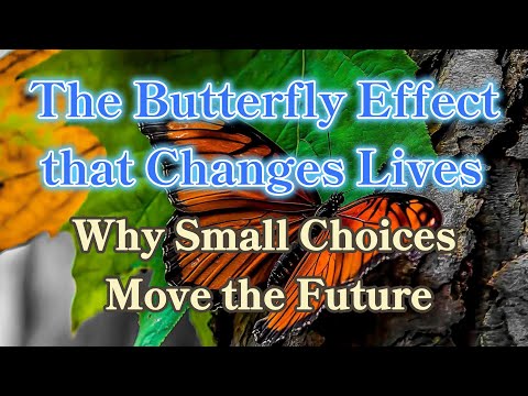 The Butterfly Effect that Changes Lives＜ Why Small Choices Move the Future＞