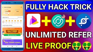 Ello app unlimited refer trick with app cloner live proof by TRICKS BY GOOGLE