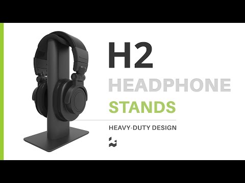 ROBUST 💪 Headphone Stand | Kanto H2 Universal Desktop Headphone Stand