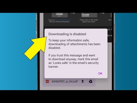 gmail attachment download problem || gmail attachment not downloading in mobile | Music Tech