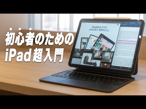 【初心者入門】iPadを使いこなすために必ず覚えておきたい基本と操作のすべて【iPadの使い方】