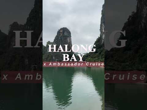 Experiencing a luxury cruise in Halong Bay Vietnam!