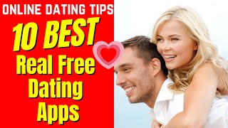 ❤️ 10 Best REAL FREE Dating Apps (2024) #real #free #datingapps