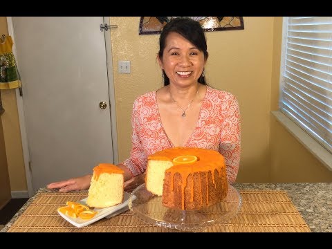 How To make Orange Chiffon Cake-Baking Recipes