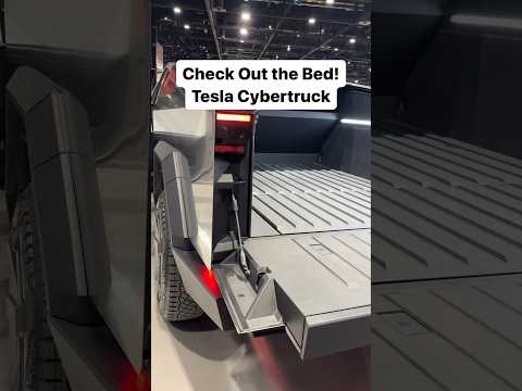 Check Out the Bed! Tesla Cybertruck