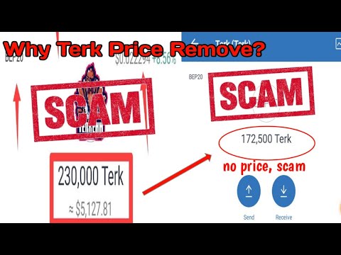 Terk | Terk update | Terk price remove on trust wallet/ exchange | Terk is scam | Stop unlock terk