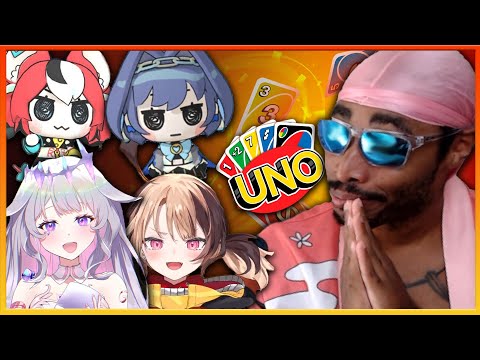 Kamioshi Kronii Can't Lose In Uno! | Holo EN Reaction