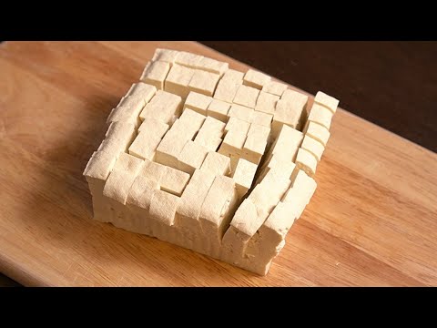 I eat tofu like this. / I've never eaten tofu this delicious. / Tofu air fryer.