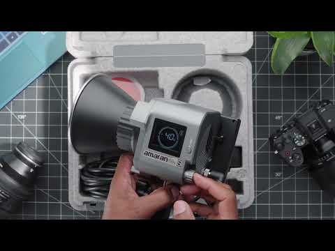 Aputure 60ds Unboxing (AMSR)