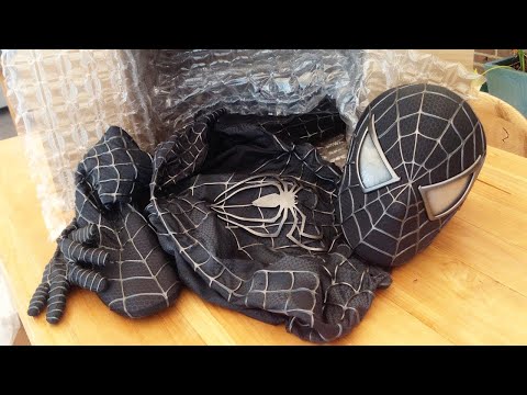 Spider-Man UNBOXING Black Costume - Symbiote Movie Suit