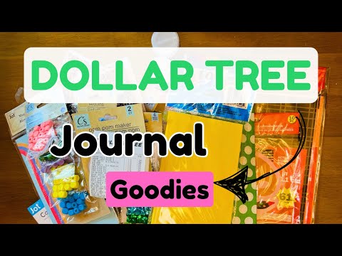 My FAVORITE DOLLAR TREE Junk Journal Supplies! CREATE with CHEAP Craft Supplies!