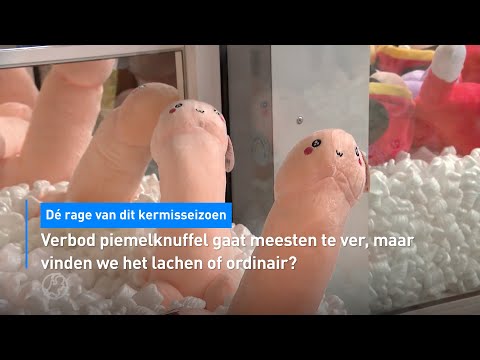 Verbod piemelknuffel gaat meesten te ver, maar vinden we het lachen of ordinair?